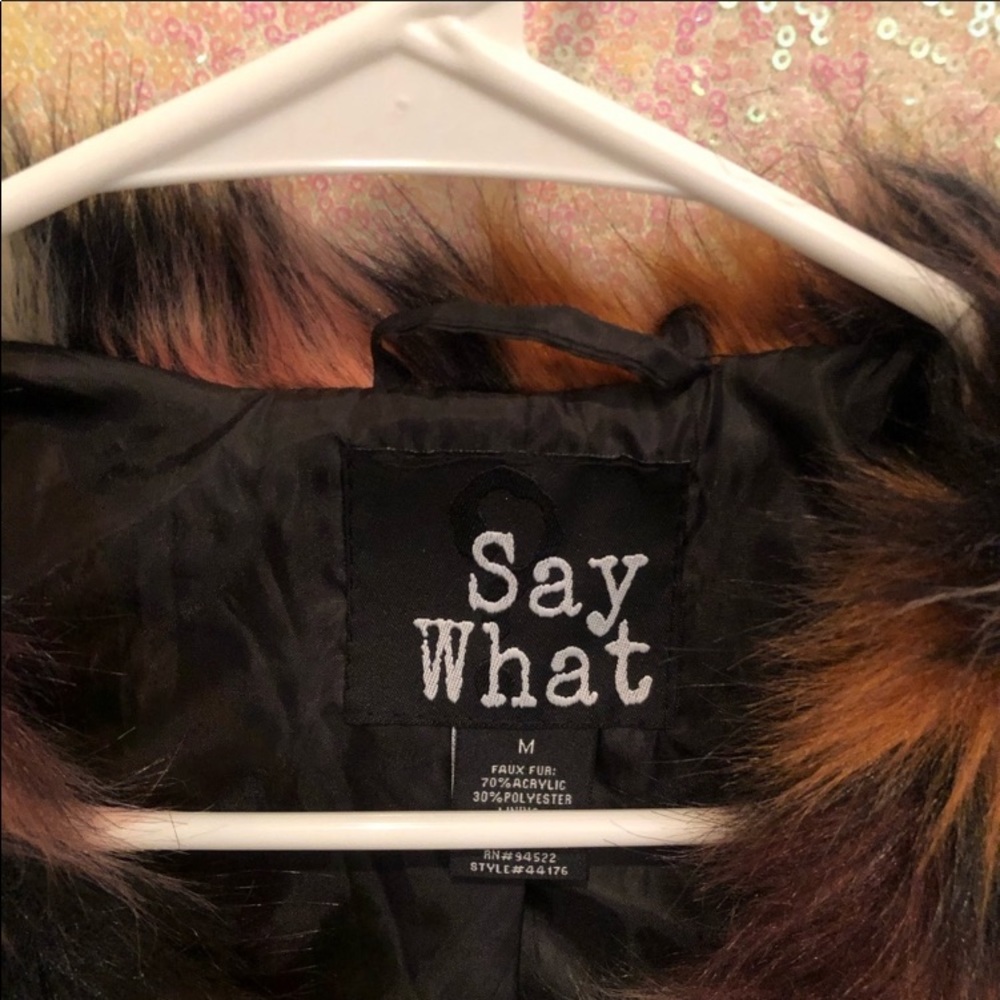 Say What Faux Fur - Picture 3 of 6